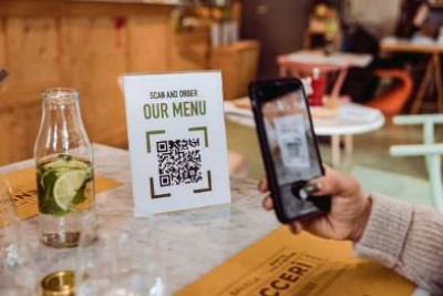 1. Scan the QR code to view the menu